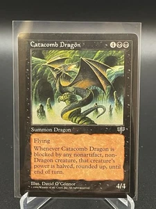 Catacomb Dragon - Tarjeta Magic The Gathering - Mirage - 1996 Vintage LP - Imagen 1 de 2