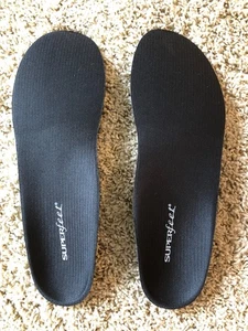 Superfeet All-Purpose Support Low Arch Insoles Black Size F M 11.5-13 W 12.5-14 - Picture 1 of 6