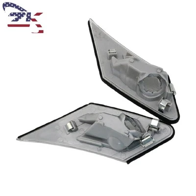 JUEGO DE LENTES TRANSPARENTES MARCADOR FRONTAL DIESTRO Y DIESTRO EE. UU. PARA TOYOTA GT86 SCION FR-S SUBARU BRZ Foto 1 de 4