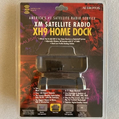 XM Satellite Radio AudioVox Xpress Kit Completo Instalación Hogar XM XH9 SELLADO Foto 1 de 4