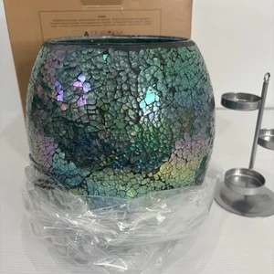 Partylite Viridescent Hurricane P3557 - Picture 1 of 6