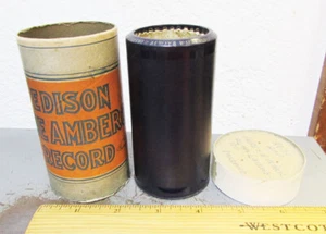 Cilindro y caja de cera Edison Blue Amberol Record, 2030 theres a mother..., sin probar - Imagen 1 de 4