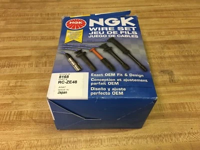 Conjunto de fios vela de ignição NGK RC-ZE48 (#8168) COMPATÍVEL COM MAZDA MPV 96-98 - Imagem 1 de 2
