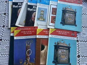 Horological Journal x 12 1980 Vintage Bundle Magazines - Picture 1 of 5