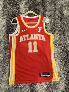 Trae Young Nike Atlanta Hawks Statement Swingman Jersey Red 44/M The Y Patch NWT