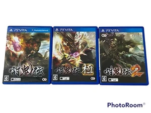 PS Vita Lot 3 Toukiden 1, 2, Kiwami 3games PlayStation PSVita 3Games Japan F/S - Picture 1 of 17