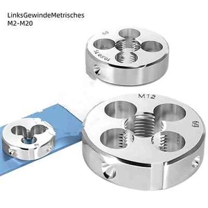 Schneideisen Aussengewindeschneider metrisches Gewinde M1-M20 Linksgewinde - Bild 1 von 15
