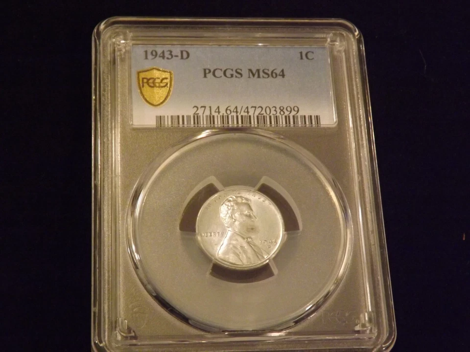 1943-D      Penny          PCGS  MS 64 - Image 1 of 2