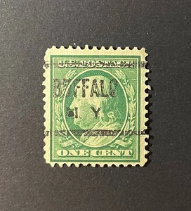 Buffalo, New York Type L-2 E Precancel - 1 cent Franklin - U.S. #374 - NY - Picture 1 of 1