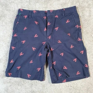 Izod Shorts Men's Size 33 All Over Lobster Print Crawfish Crayfish AOP - Picture 1 of 11
