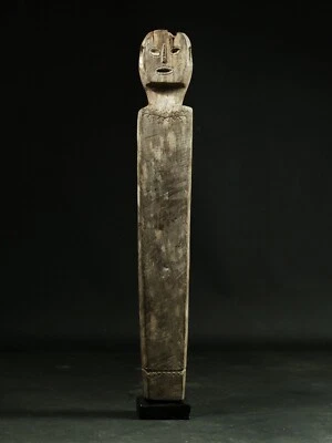 PUESTO GUARDIÁN CAMPO ARROZ - IBAN DAYAK - BORNEO - # tribal oceánico Foto 1 de 4