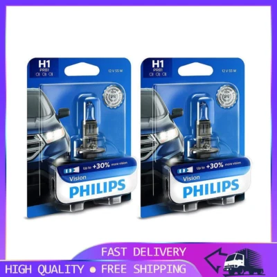 H1 Philips 55W 2x Bombilla Faro Alto/Bajo Haz Para 2002-2004 Acura RSX PG Foto 1 de 2