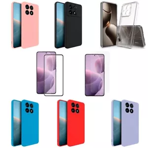 Funda Xiaomi Mi Redmi Note 14 14T 13 13T 12 Pro Plus 4G 5G Silicona Cristal 5D - Imagen 1 de 16