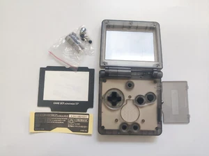 Clear Black GBA SP Housing Shell Ready for Game Boy Advance SP - Picture 1 of 4