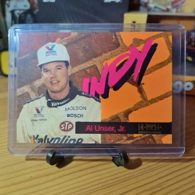 Al Unser Jr. #36 1993 Hi-Tech Indy 500 Card F1 Retro Motorsport Memorabilia - Image 1 of 2