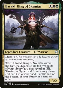 4 Harald, King of Skemfar 4x x4 - NM - Kaldheim - SPARROW MAGIC - Bild 1 von 1