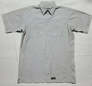Wrangler Workwear Button Down Hemd Herren Lg, Khaki Einfarbig Kurzarm, SSLong. - Bild 1 von 8