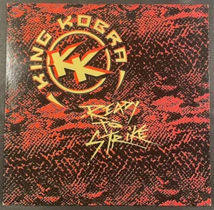 KING KOBRA-- READY TO STRIKE LP  1985 Capitol Records ST-12386 VG+/VG+ - Picture 1 of 4