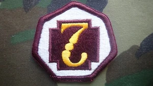 US ARMY 7th MEDICAL BRIGADE~SHOULDER PATCH~S.S.I.~ - Picture 1 of 2
