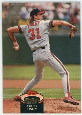 1992 Topps Stadium Club Chuck Finley Card  #315 - Image 1 of 2