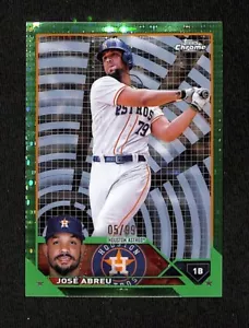 2023 Topps Chrome - Green Sonar Refractor #41 José Abreu /99 - Picture 1 of 2
