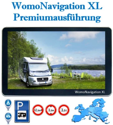 Wohnmobil – Reisemobil – Navigationsgerät – 7 Zoll – Europa – Kartenupdate – 3D - Bild 1 von 3