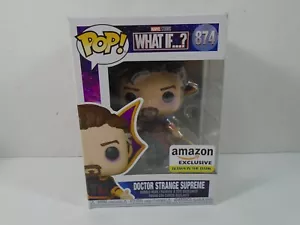 Funko Pop!--¿MARAVÍLLATE SI...? FIGURA SUPREMA DOCTOR EXTRAÑO (AMAZON EX) #874 - Imagen 1 de 6
