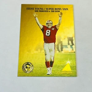 1995 Super Bowl XXIX FOIL PINNACLE ZENITH EDITION #SS24 Steve Young - Picture 1 of 2