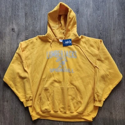 Sudadera con capucha amarilla Springhill High School Lumberjacks 2XL Foto 1 de 4