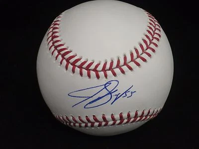 Jon Gray Colorado Rockies Signed OMLB Baseball LOM COA (BSB152) - Image 1 of 3