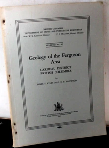 Geology of the Ferguson Area, Lardeau District Beautiful British Columbia, Maps - Imagen 1 de 9