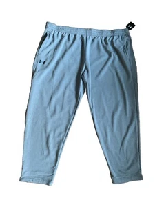 ‘NEW’ UNDER ARMOUR MENS Grey SWEATPANTS Size 5XL OrigPrice $55.00!! - Picture 1 of 7