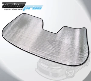 Custom Fit Roll Up SunShade Windshield Visor Sun Shade For Dodge Journey 2009-20 - Picture 1 of 4