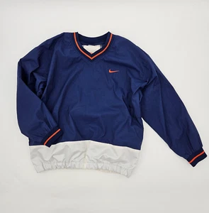 Vintage Nike Pullover Windbreaker Jacket Size Youth XL 18-20 Y2K Navy Blue Golf - Picture 1 of 23