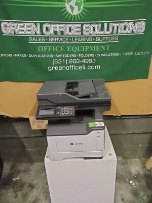 Lexmark XM1246 HIGH SPEED Printer Copier Fax Scanner FREE SHIPPING Low Meter - Image 1 of 4