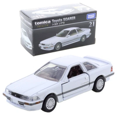 Tomica Car Takara Tomy 模型玩具压铸汽车高级 21# 丰田 Soarer 礼物 — 第 1/2 张图片