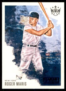 2020 Diamond Kings Artist Proof Blue #6 Roger Maris