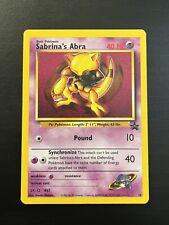 Pokemon Card - 2000 Black Star Promo Sabrina's Abra #19