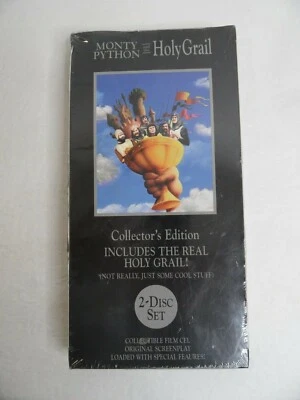 ~MONTY PYTHON AND THE HOLY GRAIL COLLECTOR'S EDITION~FILM CEL~SCREENPLAY~2 DVD~ - Image 1 of 4