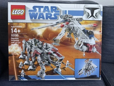 Lego Star Wars Republic Dropship With AT-OT Walker (10195) BNISB.  - Image 1 of 4