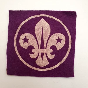 Pfadfinder Vintage Filz bedruckt Patch Abzeichen. - Bild 1 von 3