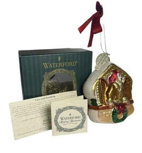 Waterford Holiday Heirloom Out Through The Window Christmas Ornament 4th Ed 2001 - Picture 1 of 7