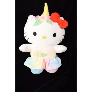 Vestido Multicolor 12" Hello Kitty Peluche Unicornio Peluche Rojo Lazo - Imagen 1 de 4