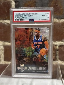 Carmelo Anthony 2013-14 PANINI COURT KINGS PLATINUM 1/1 - 1 Of 1 - PSA 8 - Picture 1 of 4