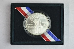 1997 S National Community Service Commemorative Silver Dollar - Picture 1 of 4