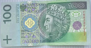 Polonia 1994 100 Zloytch p-176 1° emissione banconota usata da lotto - Foto 1 di 2