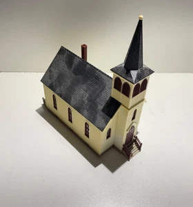 Walthers/Kibri HO Scale Cottage Grove Church Building Built No Box - Picture 1 of 7