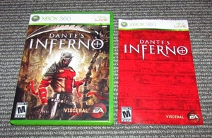 Dante's Inferno Case & Manual Only (No Game) Xbox 360 Fast Shipping - Picture 1 of 2