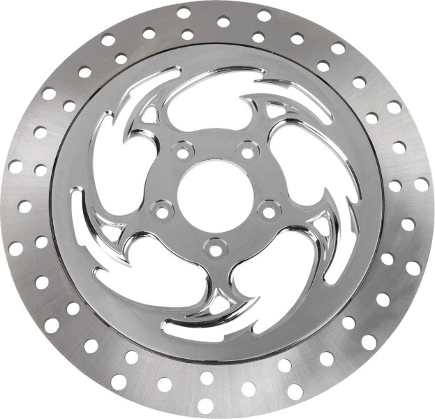 Rotor de freno flotante Savage RC Components 320 mm Frt Lt cromado Harley Davidson Foto 1 de 1
