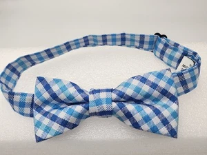 Michael Strahan Men's Checked Bow Tie Pre-tied Adjustable Gift 4 Him Easter - Picture 1 of 4